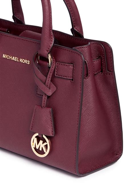 michael kors dillon merlot|Michael Kors Dillon Small Saffiano Leather.